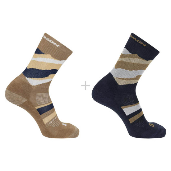Salomon Κάλτσες Out Alps Crew 2-Pack